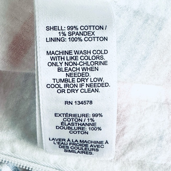 Vineyard Vines Abacos Pink Blue White Striped Jumpsuit Size 12 - Picture 11 of 12